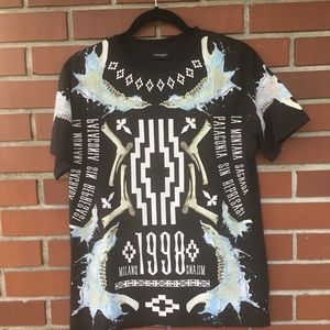 Marcelo Burlon double sided screen print t-shirt